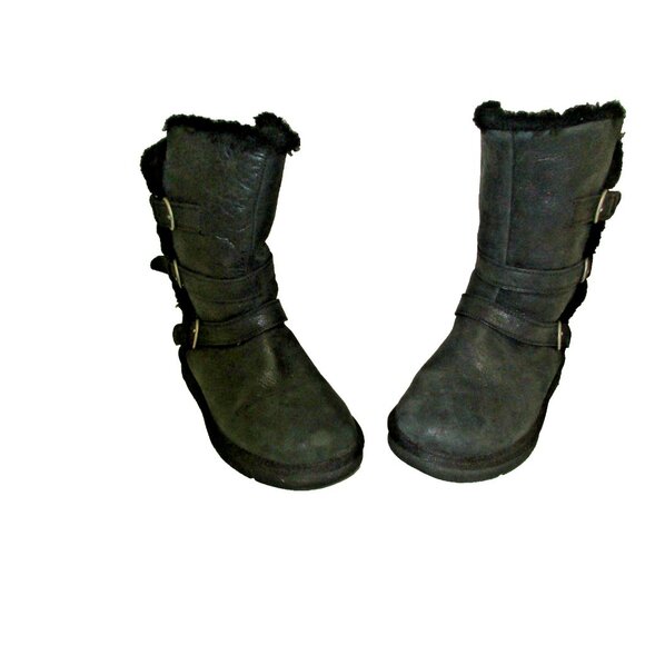 Ugg Women's  1005380 Australia Becket Black Size 6 USED!!!! - Picture 1 of 4